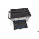 HBM Servante d'atelier 7 tiroirs et porte + 262 outils avec incrustations en mousse - 7579