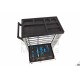 HBM Servante d'atelier 7 tiroirs et porte + 262 outils avec incrustations en mousse - 7579