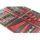 HBM 154 Outils dans inserts mousse pour servante d'atelier - ROUGE - 9410