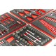 HBM 154 Outils dans inserts mousse pour servante d'atelier - ROUGE - 9410