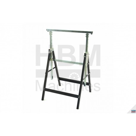 HBM Tréteau réglable en hauteur de 81 à 130 cm - 9451