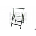 HBM Tréteau réglable en hauteur de 81 à 130 cm - 9451