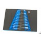 HBM 245 Outils Premium dans inserts mousse pour servante d'atelier BLEU - 9411