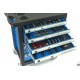 HBM Servante d'atelier 7 tiroirs + 154 outils Premium BLEU - 9408