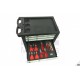 HBM Servante d'atelier 7 tiroirs + 154 outils Premium NOIRE - 9409