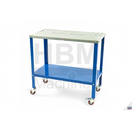 HBM Table de soudage mobile 91 x 46 cm - 9250