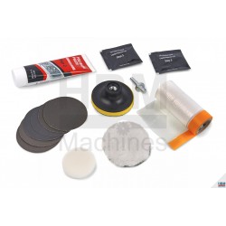 HBM Kit de polissage complet d'optiques auto-moto - 9470