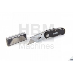 HBM Cutter pliable avec 5 lames de rechange - 8886
