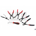 HBM Set de 6 pinces pour colliers de serrage - 9519
