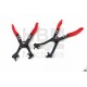 HBM Set de 6 pinces pour colliers de serrage - 9519