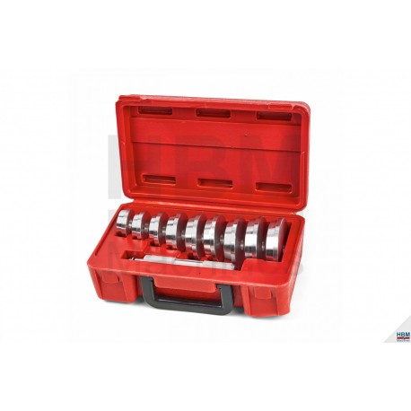 HBM Jeu pour montage de roulement et joint de roue, 10 pièces 39,5 - 81 mm - 9557