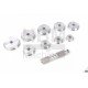 HBM Jeu pour montage de roulement et joint de roue, 10 pièces 39,5 - 81 mm - 9557
