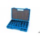 Coffret douilles pour clé à chocs, 35 pcs - 9562