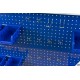 HBM Panneau à outil BLEU avec 12 bacs et 12 crochets, paroi arrière pour servante d'atelier 117 cm - 9294