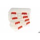 Tactix Système de rangement 5 coffrets à compartiments - 9565