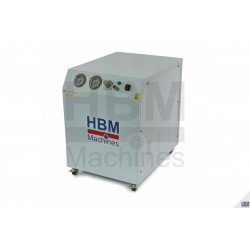 HBM Compresseur pro silencieux 1500 W, 50 l. - 9571