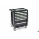 HBM Servante d'atelier 196 outils NOIRE - 9626