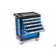 HBM Servante d'atelier 196 outils BLEUE - 9627