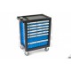 HBM Servante d'atelier 196 outils BLEUE - 9627