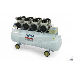 HBM Compresseur silencieux 200 litres 8 ch - 9701