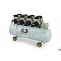 HBM Compresseur silencieux 200 litres 8 ch - 9701 10869