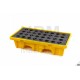 HBM Bac d'égouttement pour 2 barils de 120 l - 9749