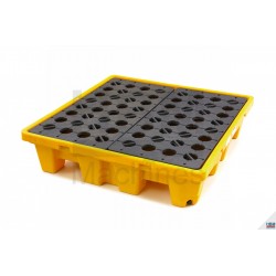 HBM Bac de rétention 230 l. pour 4 barils d'huile  - 9746