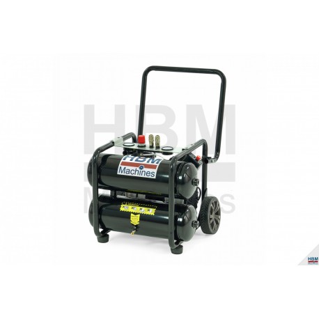 HBM Compresseur mobile silencieux 20 litres 1,5 ch - 9711