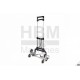 HBM Chariot à main pliable 75 kg pour escaliers - 9560