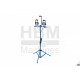 Trépied avec lampe de travail à double LED - Lampe de chantier - 973278