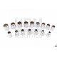 HBM Jeu de 16 Douilles Multilock Ø 8 à 24 mm - 9591