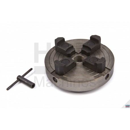 HBM Mandrin à bois Ø 150 mm 4 mors indépendants - 6364