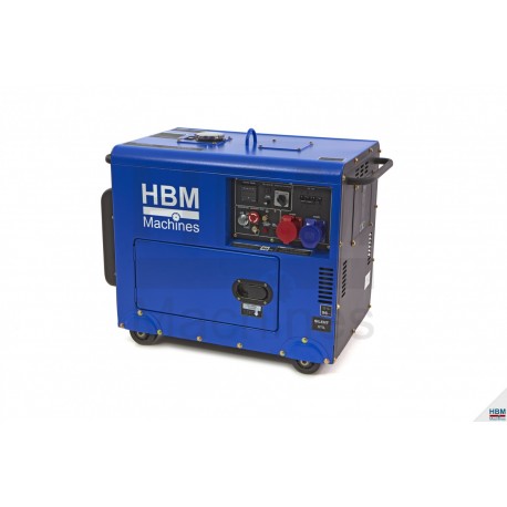 HBM Générateur diesel silencieux 7900 W - 50501FH