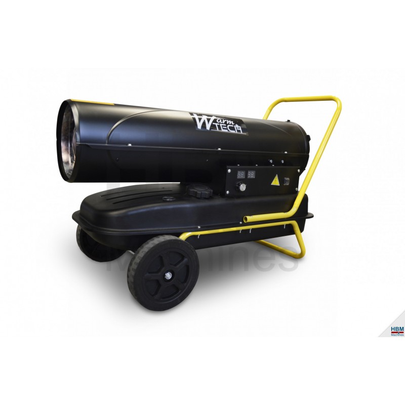 Warmtech Canon à air chaud diesel mobile 30 kW - WTCAC30R - MACHINES ET  OUTILS-FRANCE