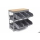 HBM Système de stockage avec 12 bacs à bec - 9825