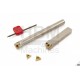 Harlingen Jeu d'outils à fileter int. et ext. avec insert HM, 16, 20, 25 mm