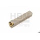 Harlingen Jeu d'outils à fileter int. et ext. avec insert HM, 16, 20, 25 mm