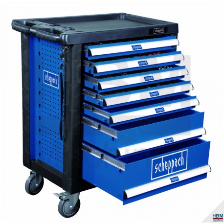 Scheppach Servante d'atelier + outillage 263 pièces TW1000 - 5909304900