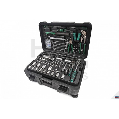 Mannesmann Valise trolley à outils 122 pces - 29070