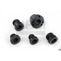 HBM Adaptateur pour mandrin de tour à bois M33 x 3.5 intérieur vers 3/4" x 16 TPI extérieur - 5073