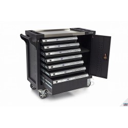 HBM Servante d'atelier XL Premium 7 T + porte - 9875