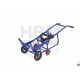 HBM Chariot à barils de 200 l, capacité 800 kg - 9805