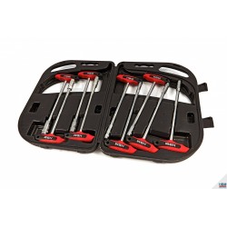 HBM Jeu de 9 clés à douille poignée en T - 7719