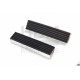 HBM Mâchoires alu + caoutchouc pour étau d'établi 100, 125 ou 150 mm