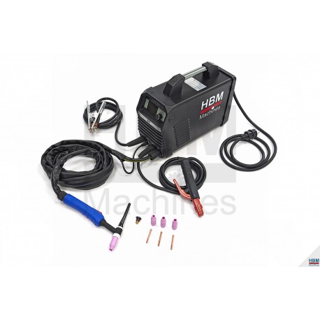 HBM Poste à souder TIG 200 MAX affichage numérique et technologie IGBT - 9927