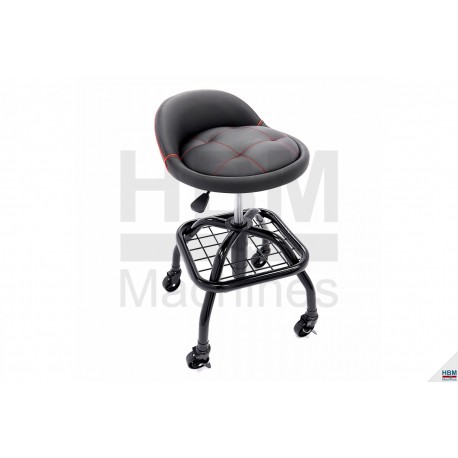 HBM Tabouret d'atelier avec ressort à gaz,  mod. 3 - 9943