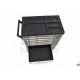 HBM Servante d'atelier 7 T + porte avec outillage en INCH, 245 pces - 9982