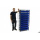 HBM Système de stockage, Rack avec 60 bacs de stockage - 10142