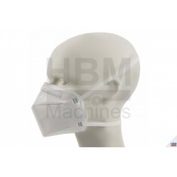 HBM Masque anti-poussière FFP2, masque buccal - 20 pièces - 10277