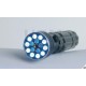Mannesmann Lampe torche 3 en 1 : LED, pointeur laser, lampe UV - 30665